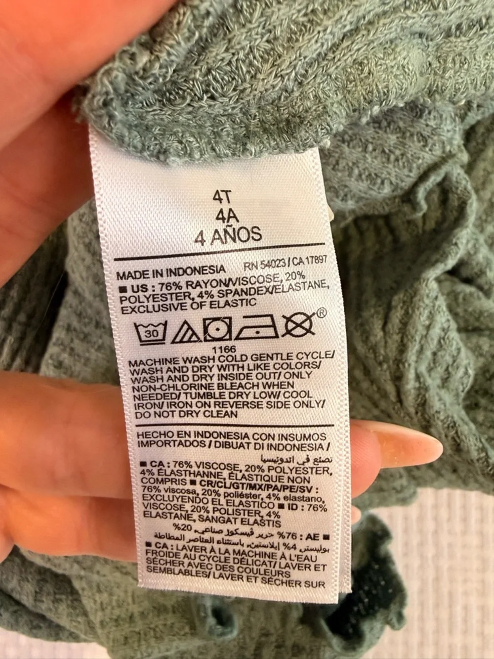 OLD NAVY Long Sleeve Dress | 4T - Picture 3 of 4